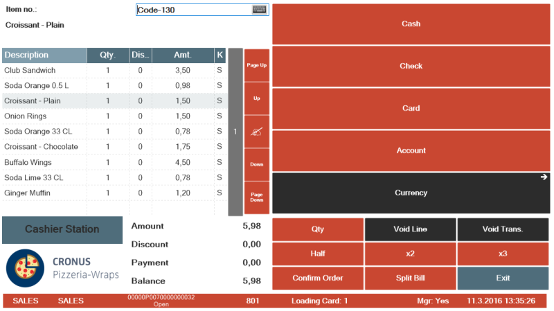 Example: Using Multiple Loading Cards