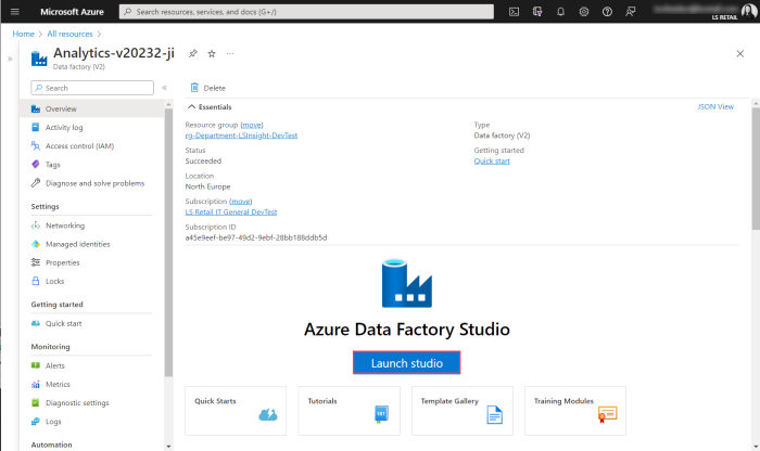 Analytics Azure Data Factory